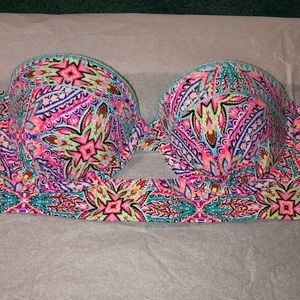 Summer top with crochet detail